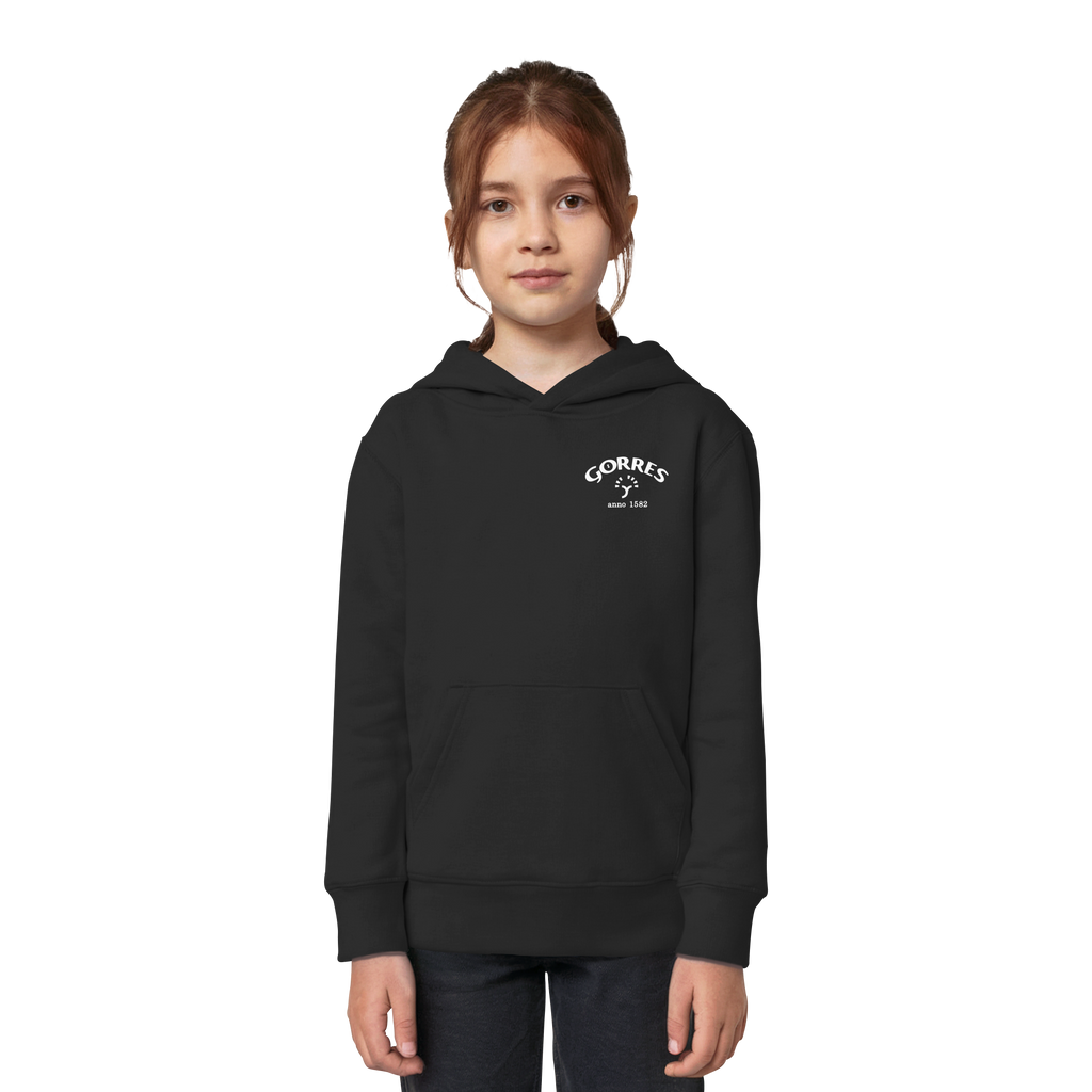 Bio Kinder Hoodie mit Görres-Schriftzug
