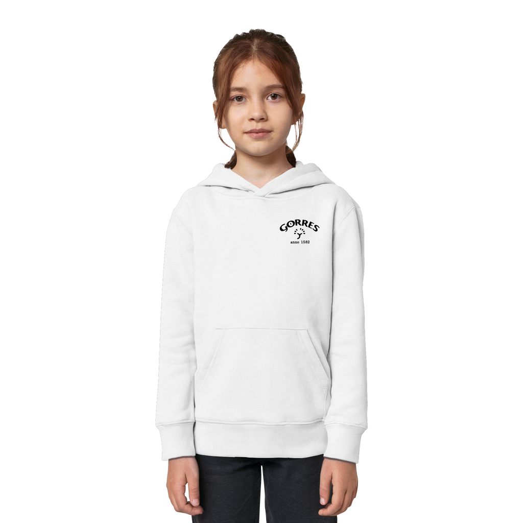Bio Kinder Hoodie mit Görres-Schriftzug