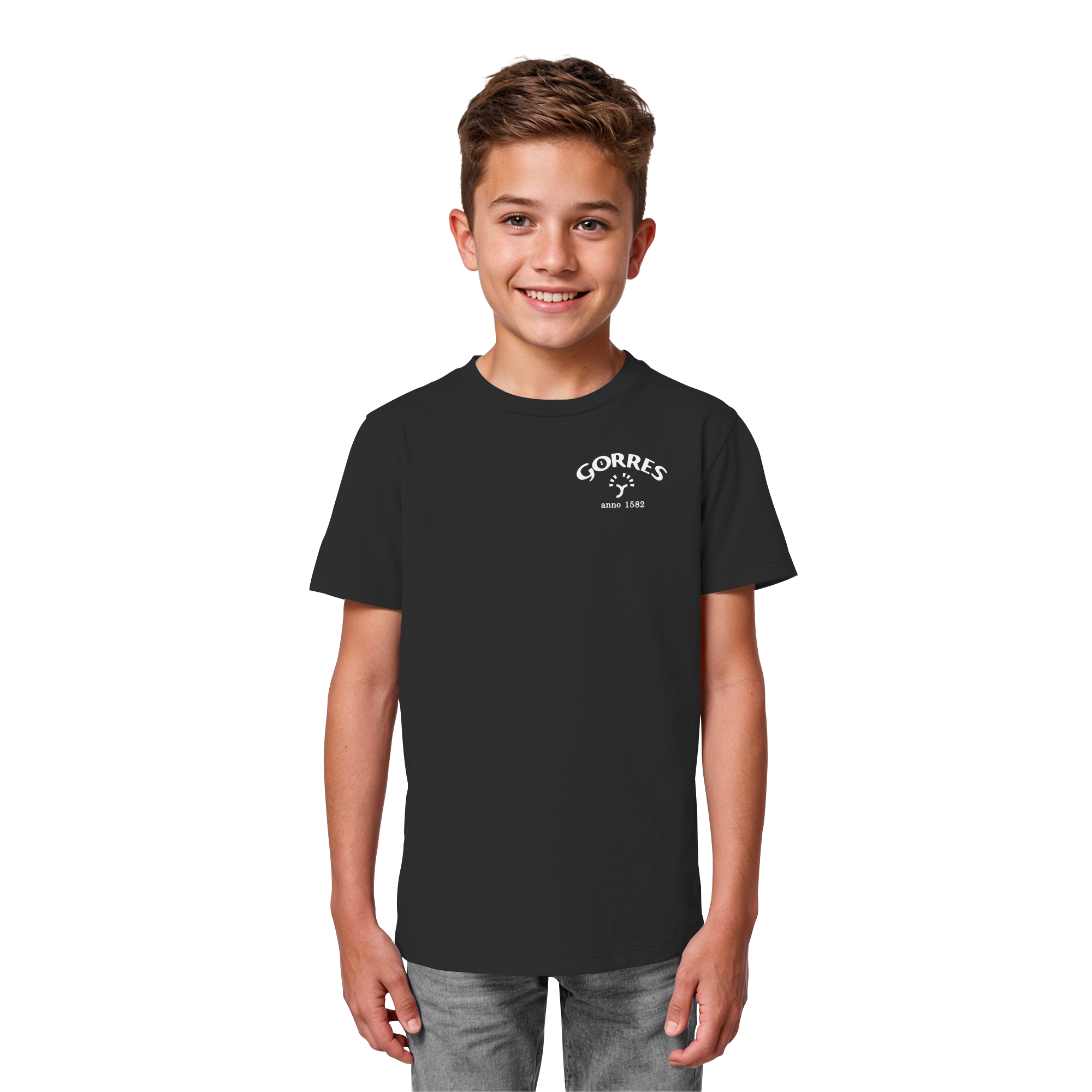 Bio Kinder T-Shirt mit Görres-Schriftzug