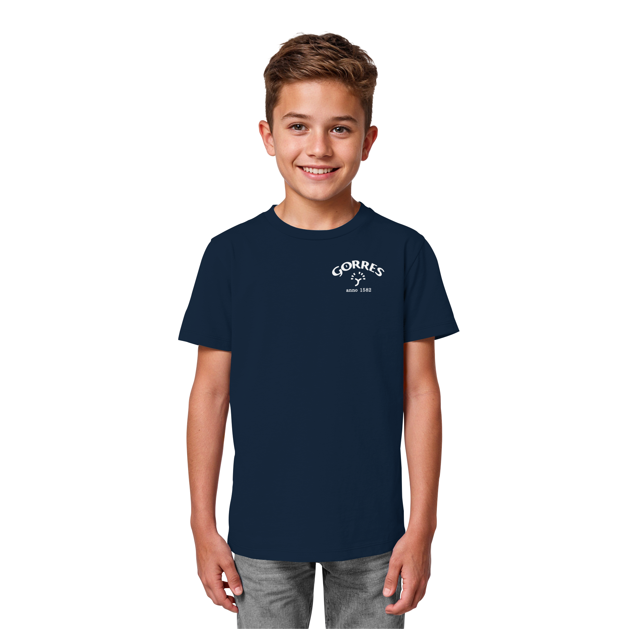 Bio Kinder T-Shirt mit Görres-Schriftzug