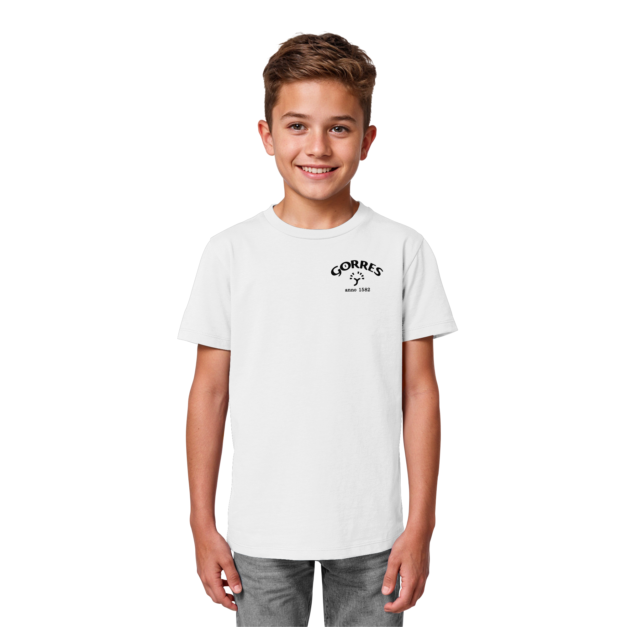 Bio Kinder T-Shirt mit Görres-Schriftzug