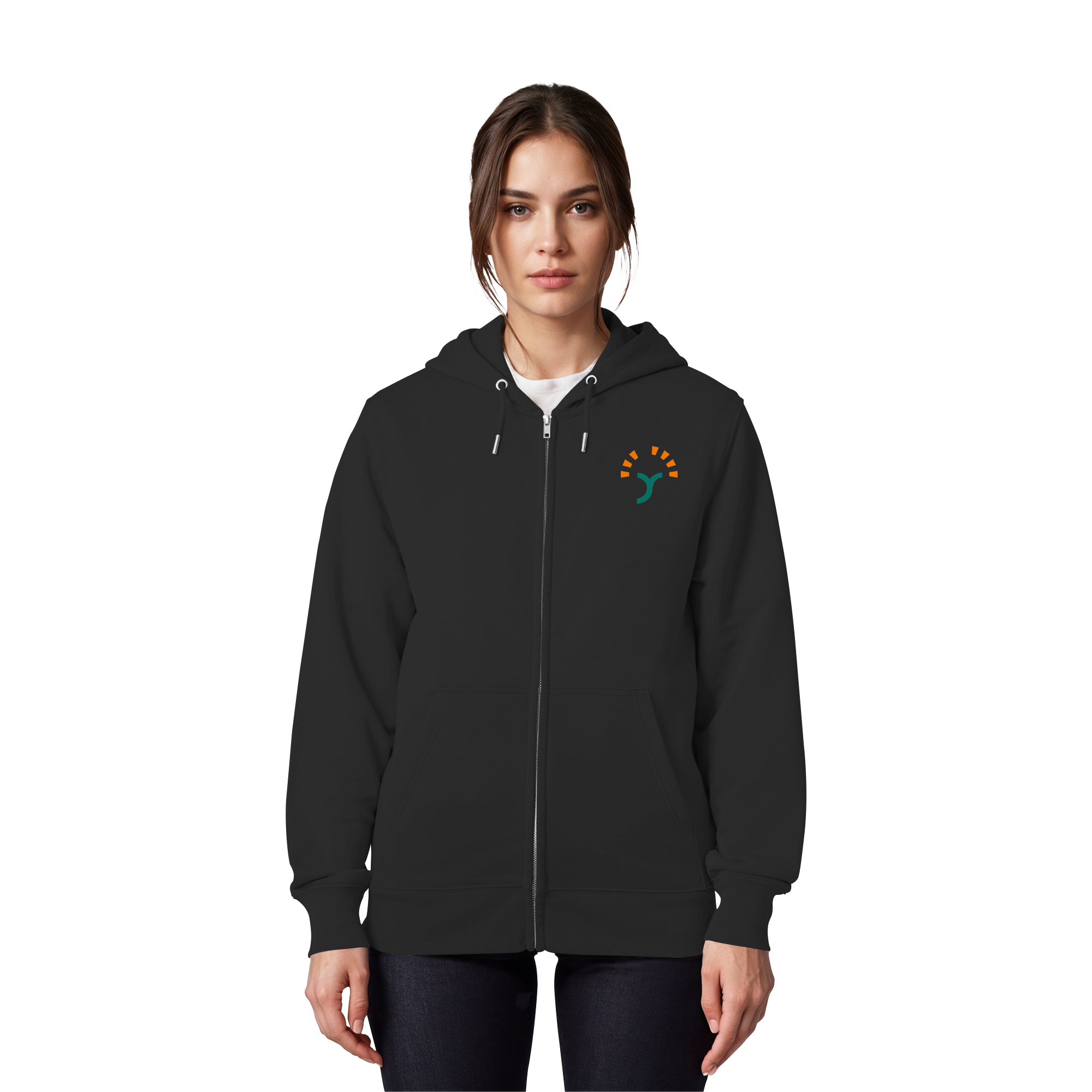 Sweatjacke mit Görres-Logo
