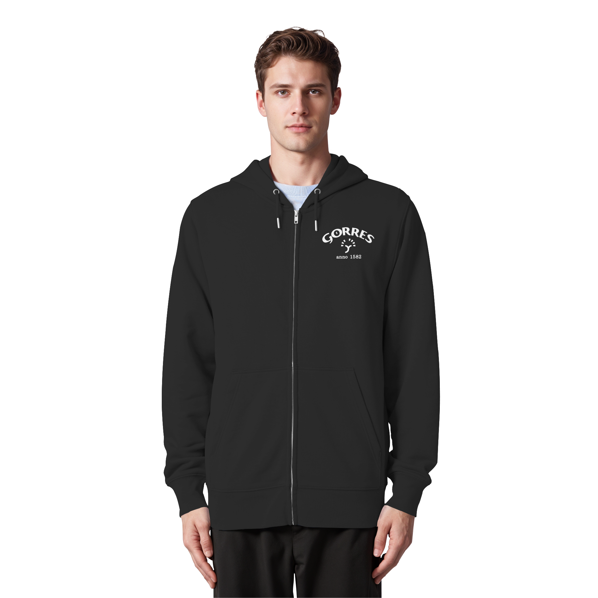 Sweatjacke mit Görres-Schriftzug