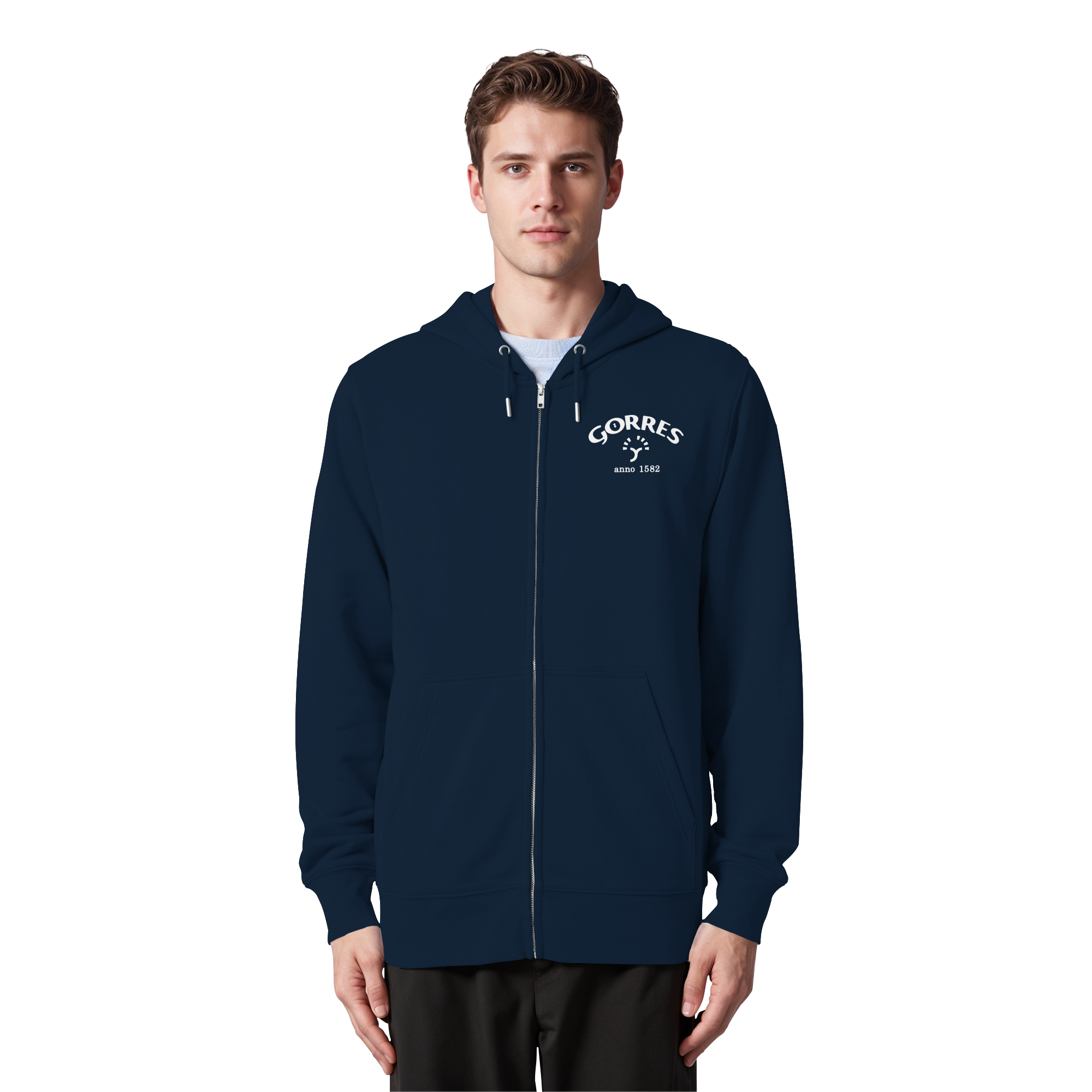 Sweatjacke mit Görres-Schriftzug